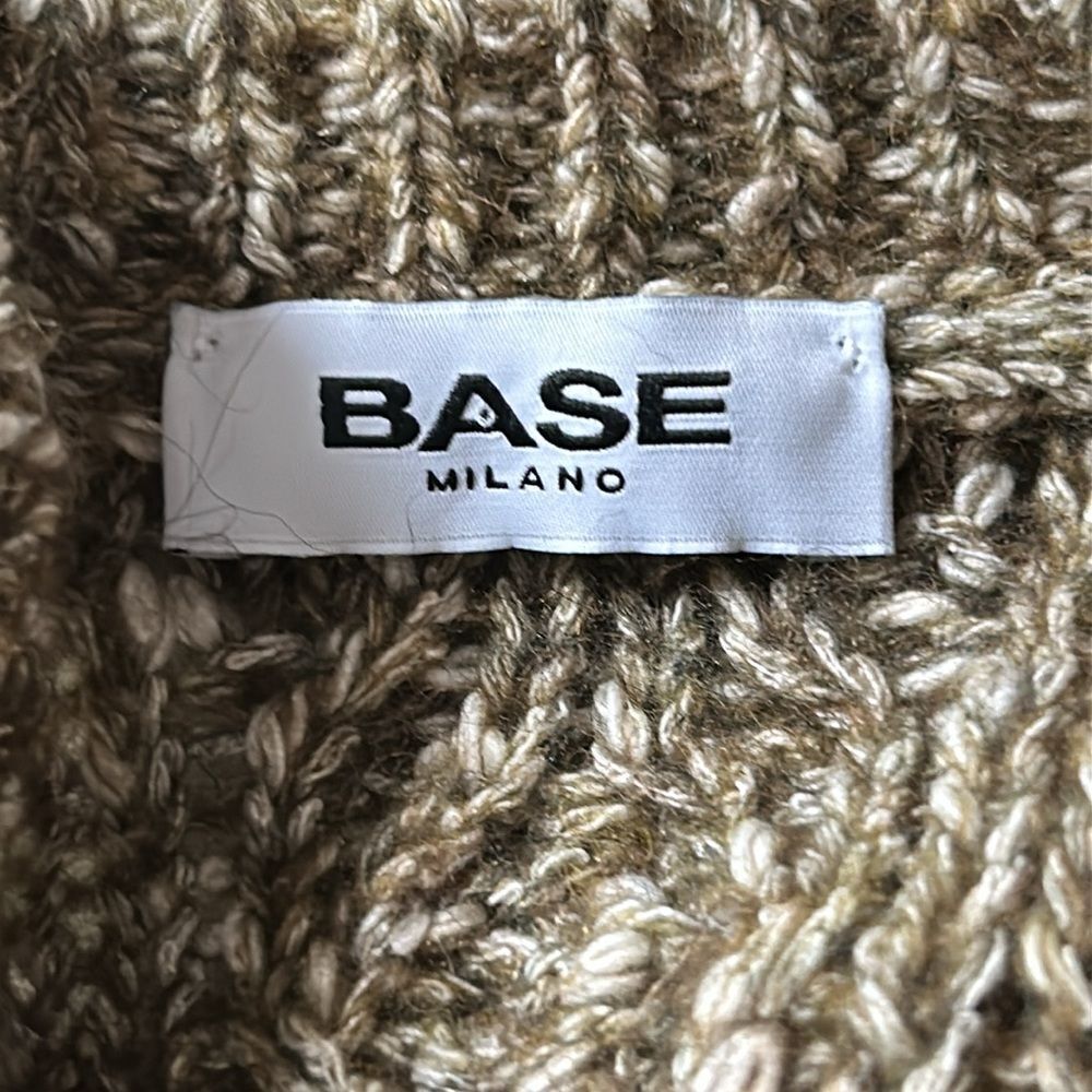 Base Alpaca Blend Cable Turtle Neck - image 5